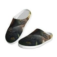 thumbnail image 2 of Lsque Daisy Sleeping Sloth Pattern Womens Comfort Cotton on Scuff With Memory Foam and Anti-skid Sole Slipper-37/38, 2 of 7