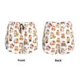 thumbnail image 3 of Balery Kawaii Shiba Dog Pantalones cortos deportivos para mujer con forro y dos bolsillos, elásticos, para entrenamiento, gimnasio, yoga-X-Large, 3 of 7