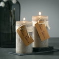 thumbnail image 6 of Vance Kitira 6" Desert Taupe Timber Pillar Candle, 6 of 9