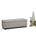 thumbnail image 2 of Simpli Home Banc de Rangement Castleford en Gris Nuage, 2 of 7
