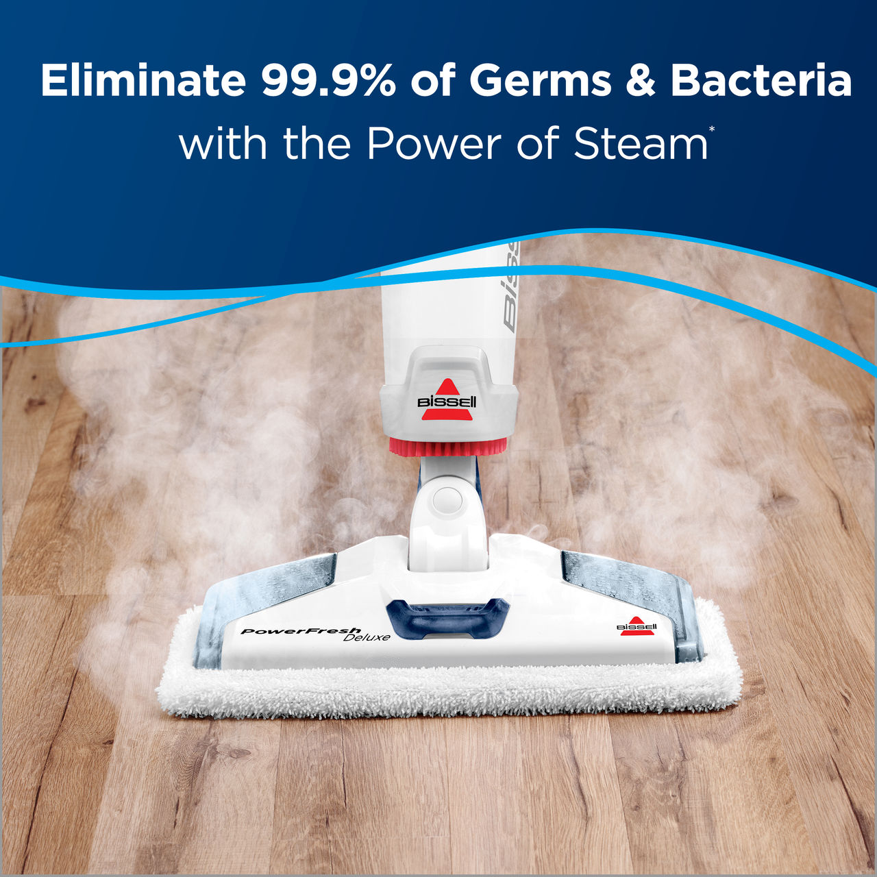 BISSELL PowerFresh Deluxe Steam Mop SpotBoost Brush photo 5