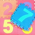 thumbnail image 5 of 72 Pieces Foam Mat Alphabet & Number Puzzle Play Flooring Mat for Toddlers, 5 of 6