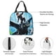 thumbnail image 5 of Bolsa de almuerzo con aislamiento térmico para hombre y mujer, lonchera térmica para el trabajo, picnic, playa, viajes, color negro, 5 of 5