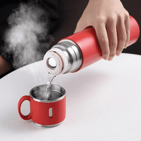 

dosili Stainless Steel Insulated Keep Cool Thermos Cup Bottle Vacuum Flasks Thermos Dou