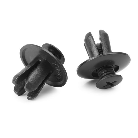 NS 120PCS Car Plastic Retainer Clips, Push Pin Rivets, Fastener Retainer Kit for Bumper Fender Door Trim Panel For Car Auto Fender. Fit Hole Diameter: 8mm/0.32''