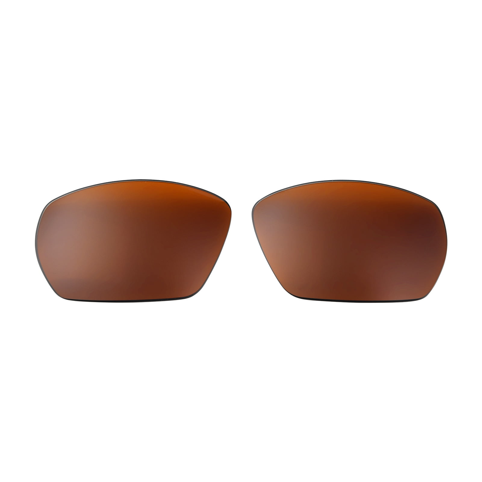 Walleva Brown Polarized Replacement Lenses for Costa Del Mar Tuna Alley