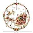 thumbnail image 6 of Diamond Art Kits for Adults, Diamond Paintings Christmas Ornaments, Diy Christmas Wreath Kit for Xmas Tree, Home Door, Window and Wall Decor, 6 of 6