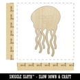 thumbnail image 2 of Jellyfish Doodle Wood Shape Unfinished Piece Cutout Craft DIY Projects - 6.25 Inch Size - 1/8 Inch Thick, 2 of 7