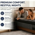 thumbnail image 6 of ENSHUI Queen Size Mattress, 12 inch Gel Memory Foam Mattress for Cool Night & Pressure Relief, Medium Hardness with Motion Isolating, Bliss, 6 of 9