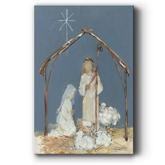 Twilight Nativity Prayer- Gallery Wrapped Canvas