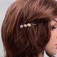 thumbnail image 2 of Joyería de boda de horquil de horquil del pasador de horquil de diapositiva de simuda mujeres Soledad Pinza de pelo de Faux Pearl, 2 of 9
