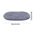 thumbnail image 3 of UNLLLL Floor Mats Household Oval Living Room Carpet Entry Door Bedroom Foot Mats Bathroom Bathroom Absorbent Floor Mats 23.62x35.43in, for Adults, Children and Pets, 3 of 4