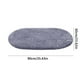 thumbnail image 3 of Alfombra de baño ovalada de microfibra 23.62x35.43in - Alfombra de piso absorbente, antideslizante, de secado rápido para baño, cocina, entrada - Alfombra resistente al moho y lavable a máquina para, 3 of 6