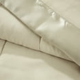 thumbnail image 5 of imerelez Lightweight Down Alternative Blanket with Satin Trim Cream King, 5 of 7