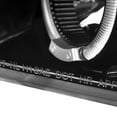 thumbnail image 5 of Spec-D Tuning for Dodge Ram Jet Black Projector Headlights Clear Fog Lamps Vertical Grille, 5 of 7