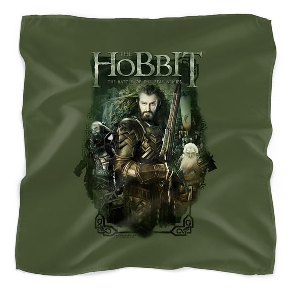 The Hobbit King Thorin and Company Bandana (21 in x 21 in)
