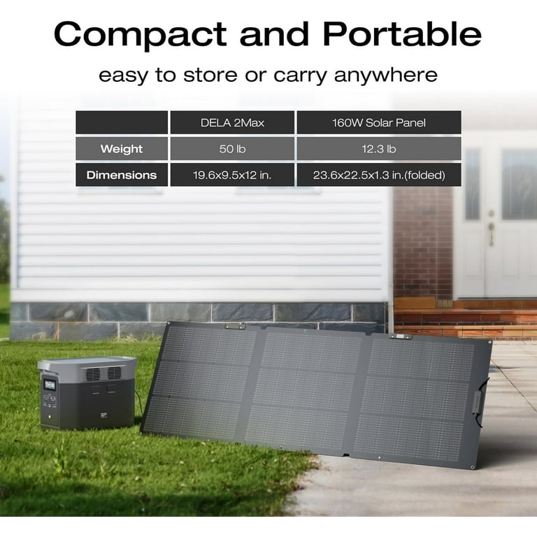best solar portable generator Weekender Max 80W 111Wh Portable Solar Generator Kit