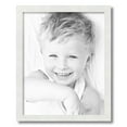 thumbnail image 2 of ArtToFrames 16" x 20" White Satin Picture Frame, 16x20 inch White MDF Poster Frame (WOM-5179), 1 Pack, 2 of 7