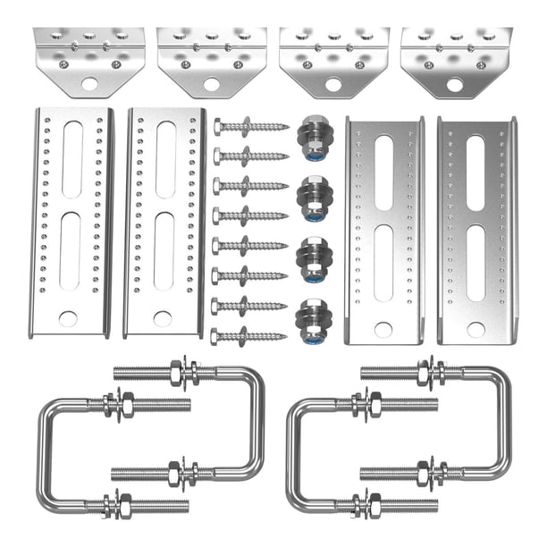 Soporte para litera superior,Kit de soporte para litera superior con montaje de hardware,Kit de herrajes para soporte de litera superior de 8 pulgadas,Juego de soportes genéricos para literas