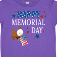 thumbnail image 4 of Inktastic Happy Memorial Day Eagle Boys or Girls Toddler T-Shirt, 4 of 5