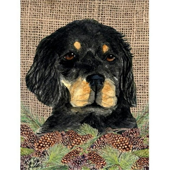 11 x 15 In. Gordon Setter Flag, Garden Size