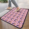 thumbnail image 4 of Pink Dachshund Chips Door Rugs,Washable Non Slip Door Mats Indoor,Decorative Door Mats,Entry Mat Indoor for Entrance,Bedroom,Kitchen,Bathroom,30"x17", 4 of 6