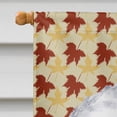 thumbnail image 3 of Carolines Treasures SC9201CHF 40 x 40 In. Bichon Frise Fall Leaves Portrait Flag Canvas- House Size, 3 of 4