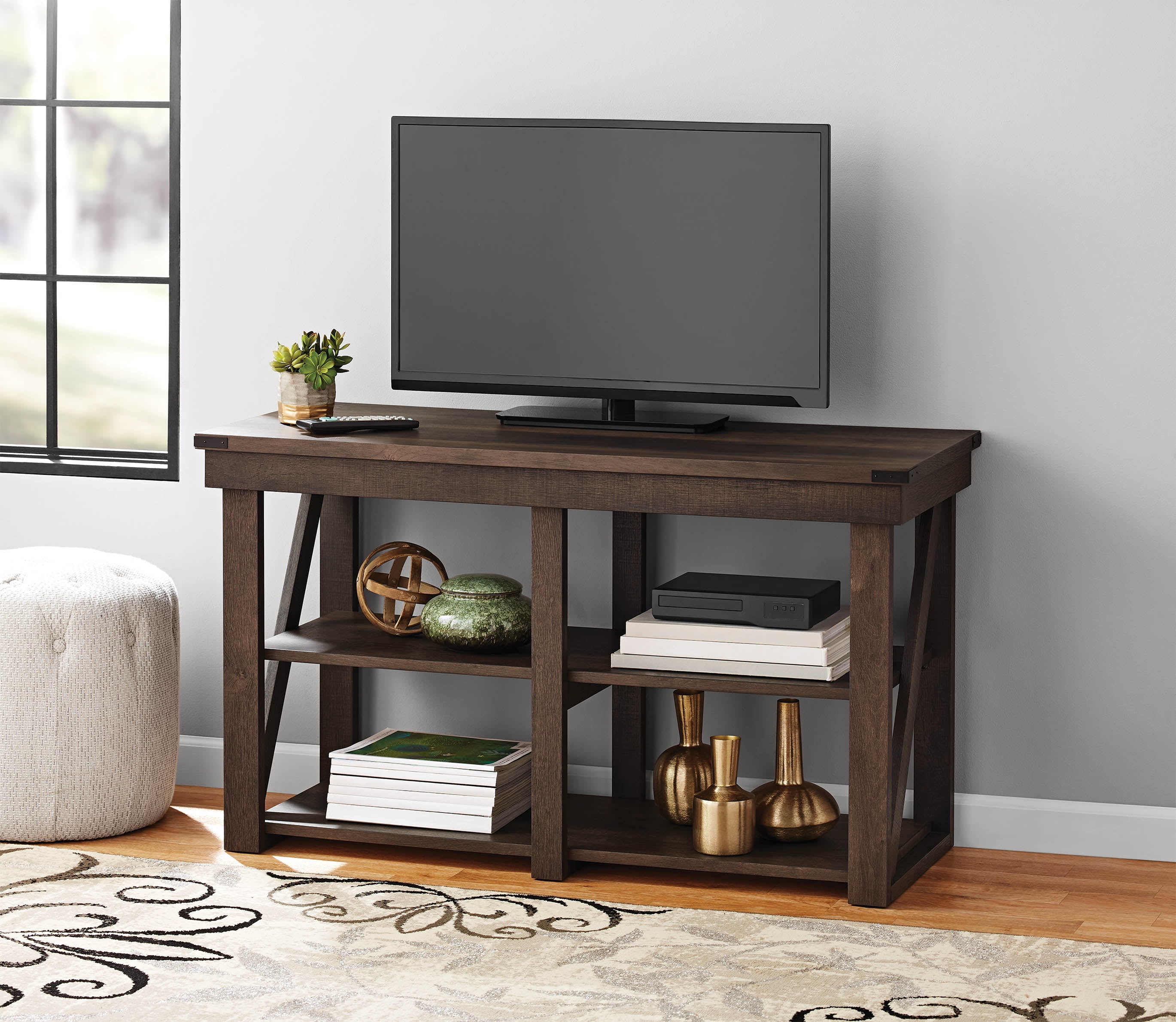 Mainstays Lawson TV  Stand  for TVs up to 55 Espresso 