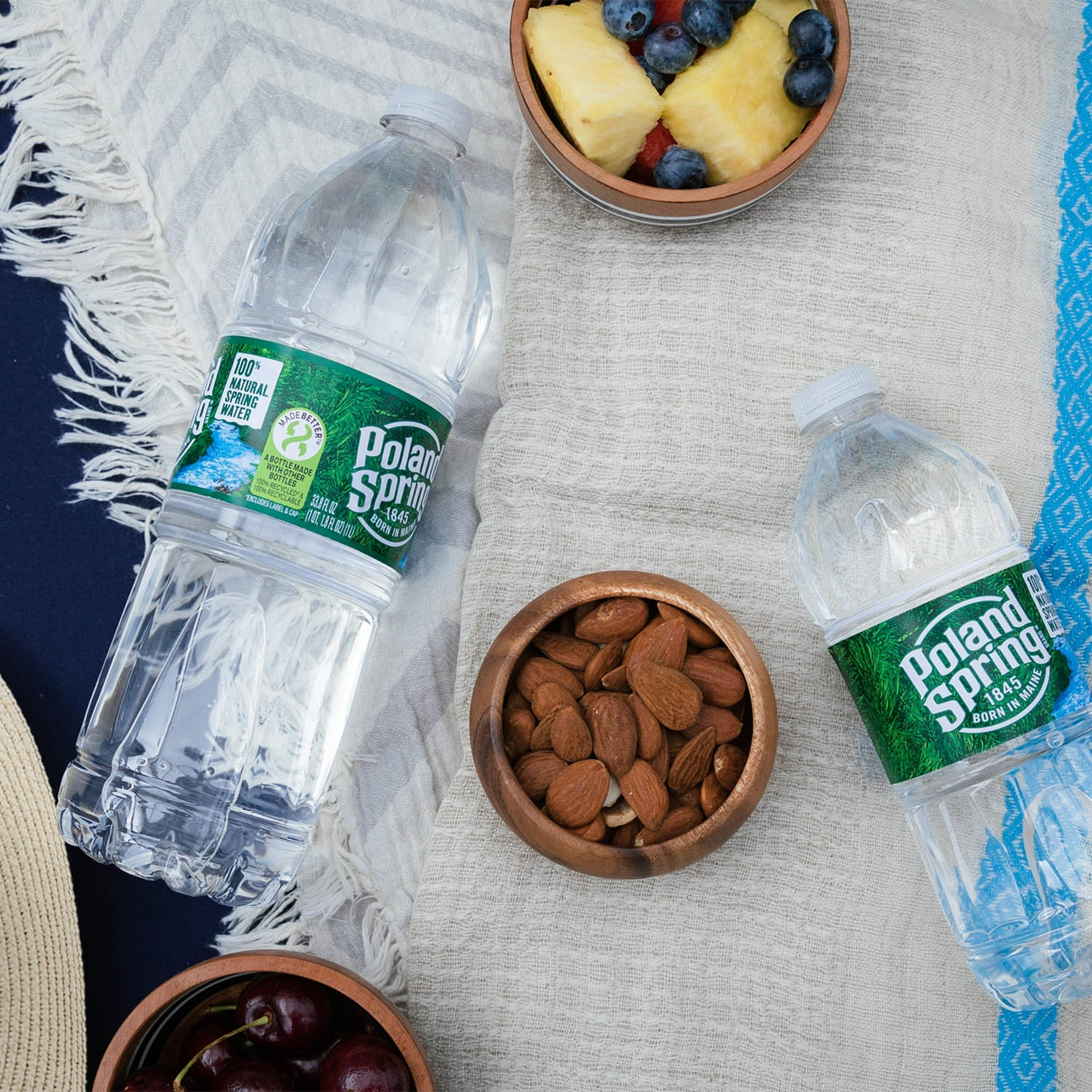 Poland Spring Water ,Sport with Flip Cap 23.7 Oz ( Pack of 24 )