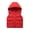 Red, variant on Hooded Down Puffer Vest Boys Kids Lightweight Sleeveless Jacket Fall Winter Thick Windproof (Black, 9-10 Years)