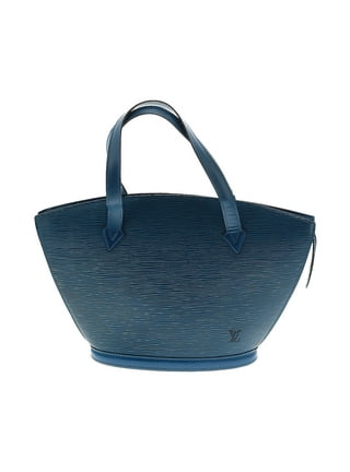 Authenticated Louis Vuitton Monogram Noefull MM Blue Denim Fabric