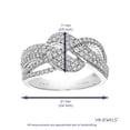 thumbnail image 5 of Vir Jewels 3/4 CTTW Lab Grown Diamond Engagement Ring in Sterling Silver Prong Size 6, 5 of 7