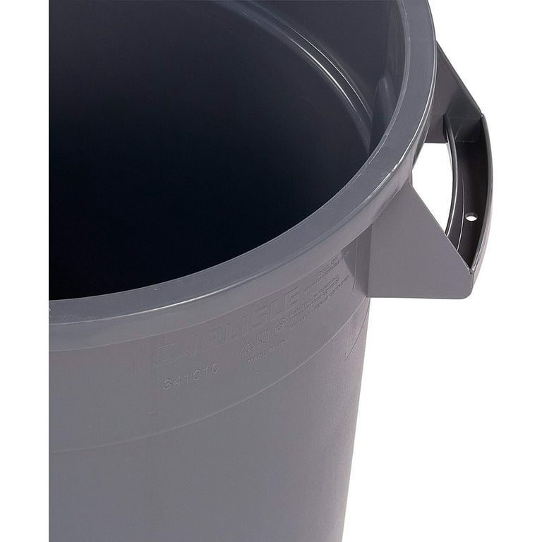 Totor Fire Retardant Step-On Trash Can — 23-Gallon Capacity, White, Model#  SOF23