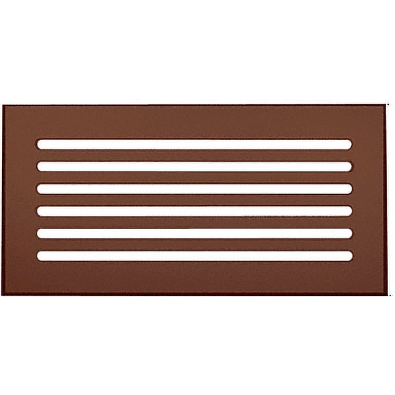 CRL FMG1680BRZ Bronze Flat Acrylic 16" x 8" Mirror Grille