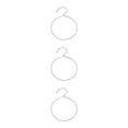 thumbnail image 3 of Destyer Bracelets Cheville Style Bohème Accessoire de Mode pour Femmes Filles Argent 3Set, 3 of 6