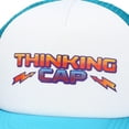 thumbnail image 5 of Stranger Things Netflix Series Blue & White Thinking Hat Trucker Hat, 5 of 5