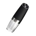 thumbnail image 4 of Molinillo de especias eléctrico, molinillo de pimienta de inducción por gravedad, máquina de molienda de sal marina ajustable, color negro, 4 of 14