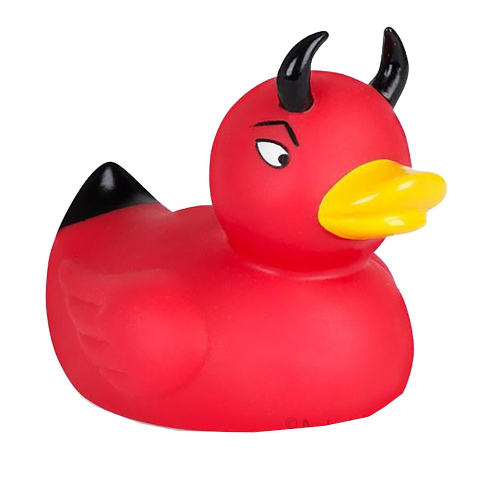 Devil Ducky CelebriDuck Rubber Duck NIB Gift Box 