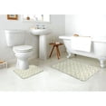 thumbnail image 4 of Xecao Rose (2) 2-Piece Vintage Seamless Anti-Skid Mat Set, featuring a stylish pattern for a safe and elegant toilet rug experience, 4 of 6