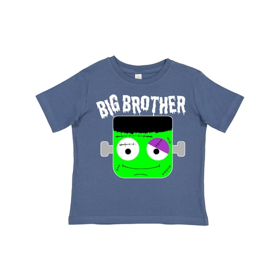 Inktastic Big Brother Halloween Green Monster Boys Toddler T-Shirt