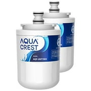 AQUACREST UKF7003 Refrigerator Water Filter, Replacement for Maytag UKF7003, UKF7002AXX, Whirlpool EDR7D1, UKF7003AXX, UKF7002, 7003AXXP, UKF7001AXX, UKF6001AXX, UKF5001, 2 PACK