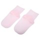 thumbnail image 1 of 1 Par Hidratante Gel Calcetines Agrietados Pie Cuidado Protector, Silicona Calcetines, Rosa, L Tamaño, 1 of 1