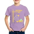 thumbnail image 4 of BJUTIR Boys T Shirts Casual Tops Outdoor Sports Summer Short Sleeve Excavator Graphic Tee Trendy Tee Size 3-4 Years, 4 of 4