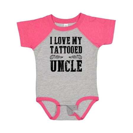 

Inktastic I Love My Tattooed Uncle Gift Baby Boy Bodysuit
