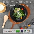 thumbnail image 3 of ESLITE LIFE Juego de Baterías de Cocina Antiadherentes, Juego de 12 Ollas y Sartenes con Recubrimiento de Granito, Compatible con Todas Las Placas de Cocina (Gas, Eléctricas e Inducción), Sin PFOA, Ne, 3 of 5