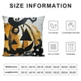 thumbnail image 5 of BANET Halloween Happy Halloween Short Plush Sofa Throw Cushion Cover Home Decoration 20x20in, 5 of 5