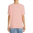 thumbnail image 4 of Time And Tru Women's Graphic Tee with Short Sleeves, 4 of 5