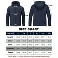 thumbnail image 6 of Xidunhg Men's Softshell Jacket with Hood Waterproof Windbreaker Lightweight Rain Shell Jacket for Outdoor Hiking Travel, 6 of 9