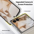thumbnail image 4 of ELEHOLD Case for Motorola Razr+ 2025/Razr+ 2024, Clear Magnetic Phone Case, Transparent Slim Shockproof Cover,Clean, 4 of 5