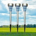 thumbnail image 5 of LINLIN 6-Pack Solar Mosaic Border Lawn Garden Lights, LED Mosaic Stake Lights Pathway Landscape Lighting for Patio Walkway Driveway Outdoor Christmas Garden Home Decoration, 5 of 9